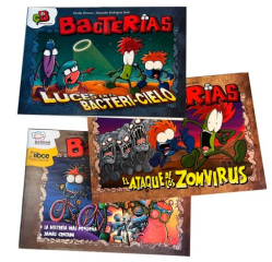 Trilogía de comicbacterias $800